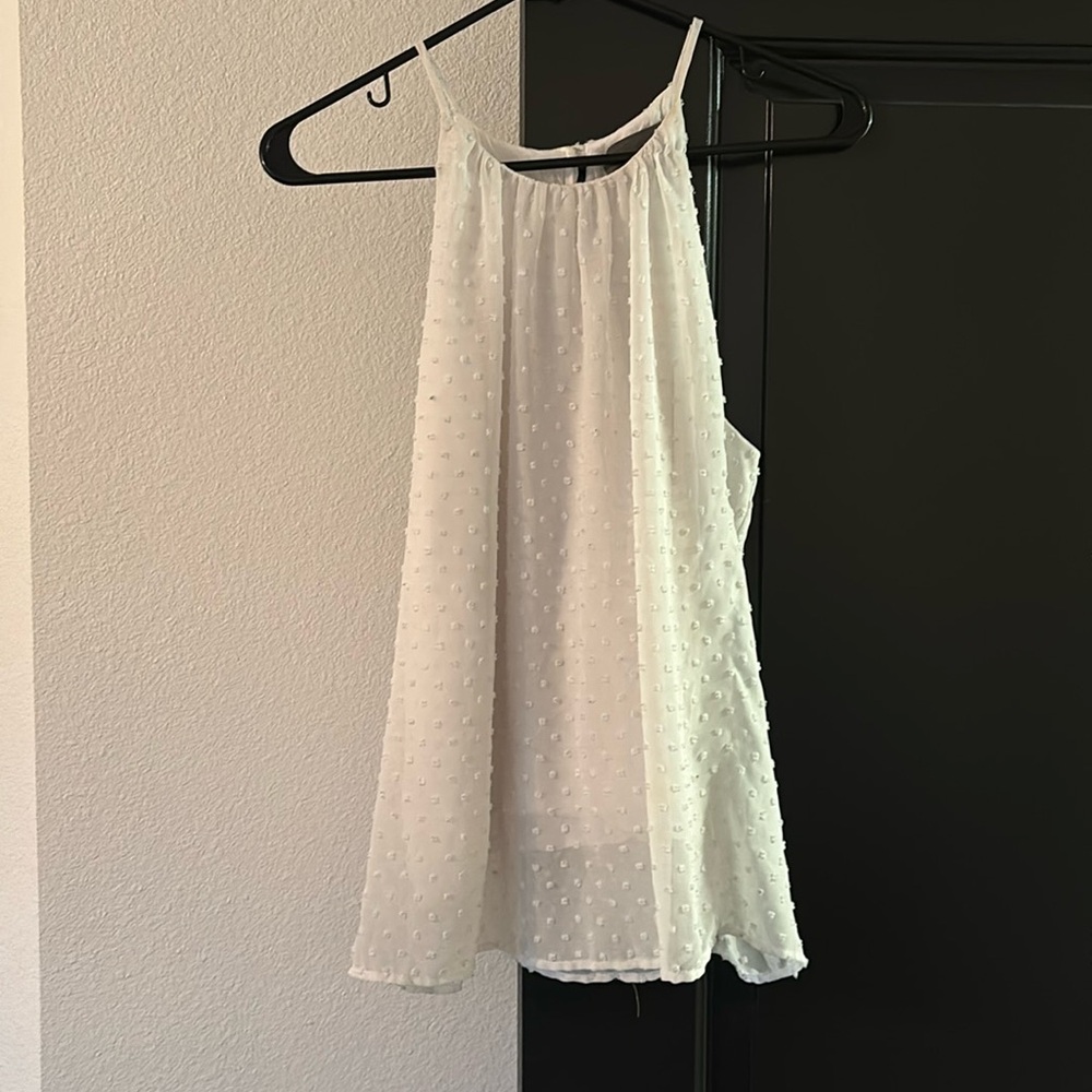 Hollis Dot Clip Blouse (from Anthropologie)